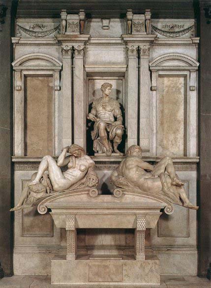 Michelangelo Buonarroti Tomb of Giuliano de' Medici